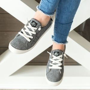 roxy bayshore sneaker black